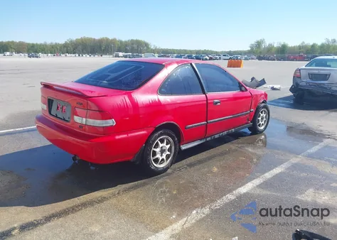 1998 Honda Civic Dx из США, поврежденный, VIN 1HGEJ6227WL089269